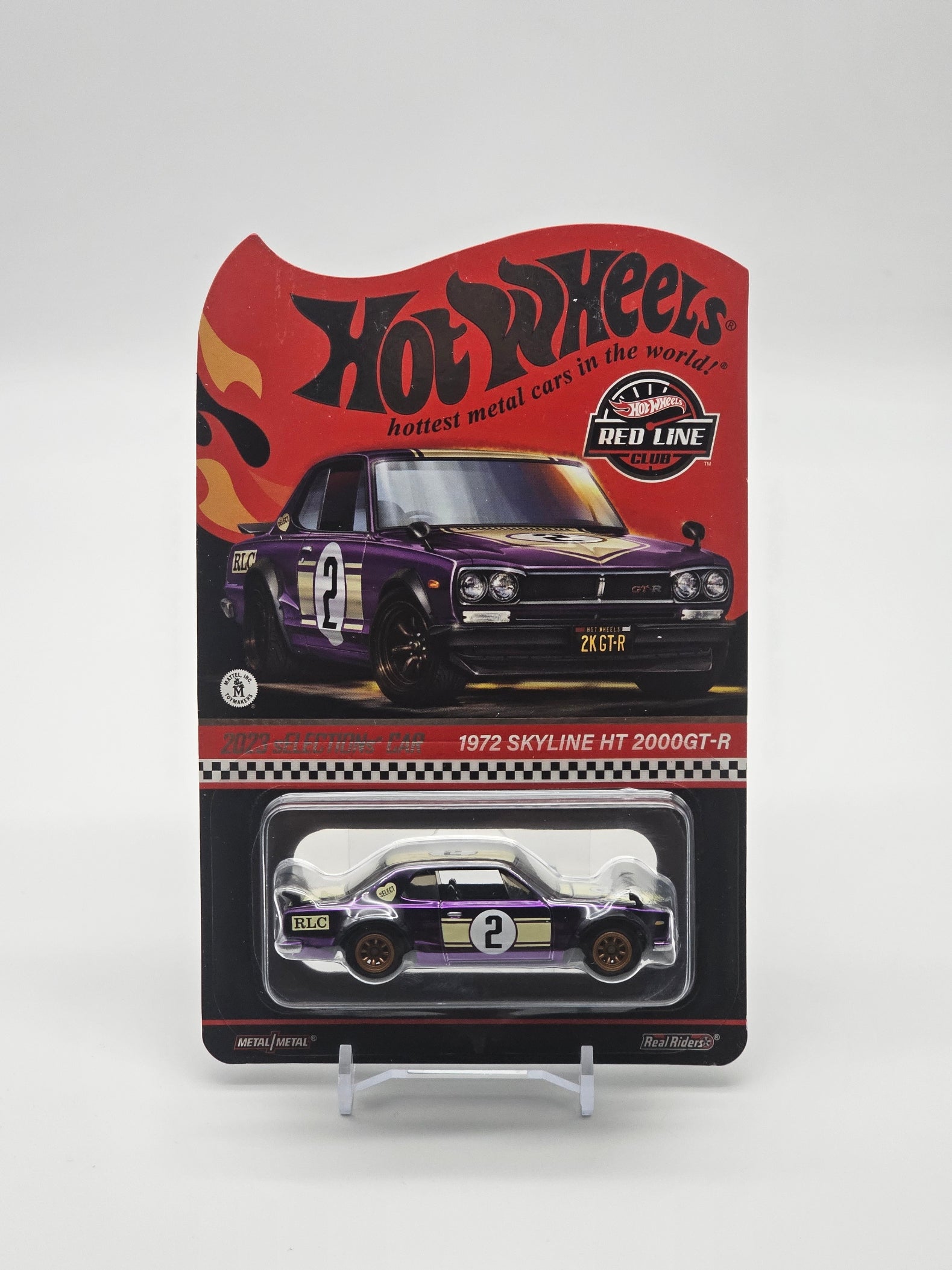 Hot Wheels RLC 2024 1972 Nissan Skyline H/T 2000GT-R (R-1)