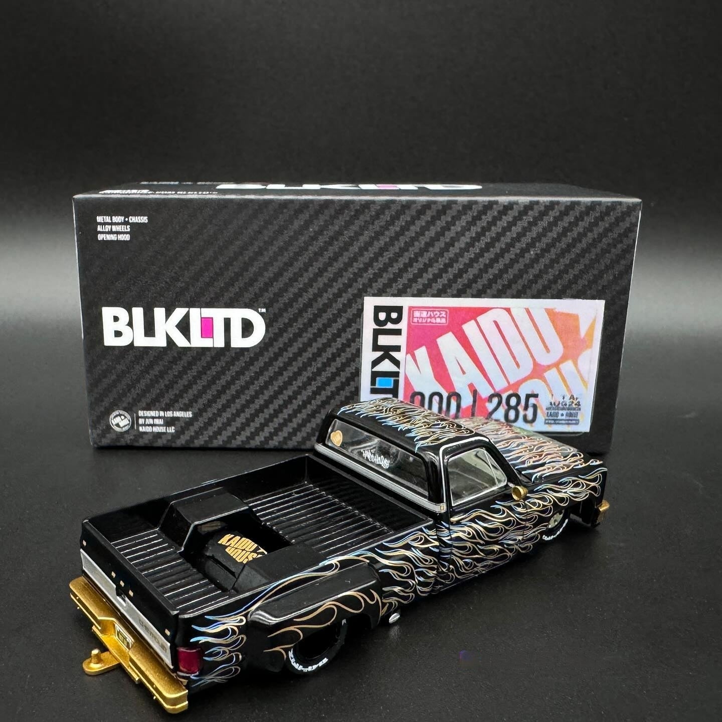 Kaido House BLK LTD Chevrolet Silverado Dually on Fire #5 (Series 3)