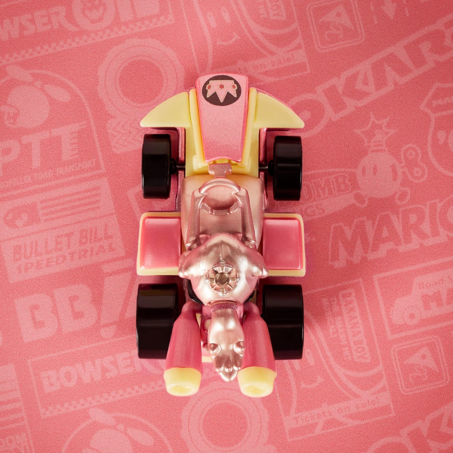 Hot Wheels SDCC Mario Kart Pink Gold Peach