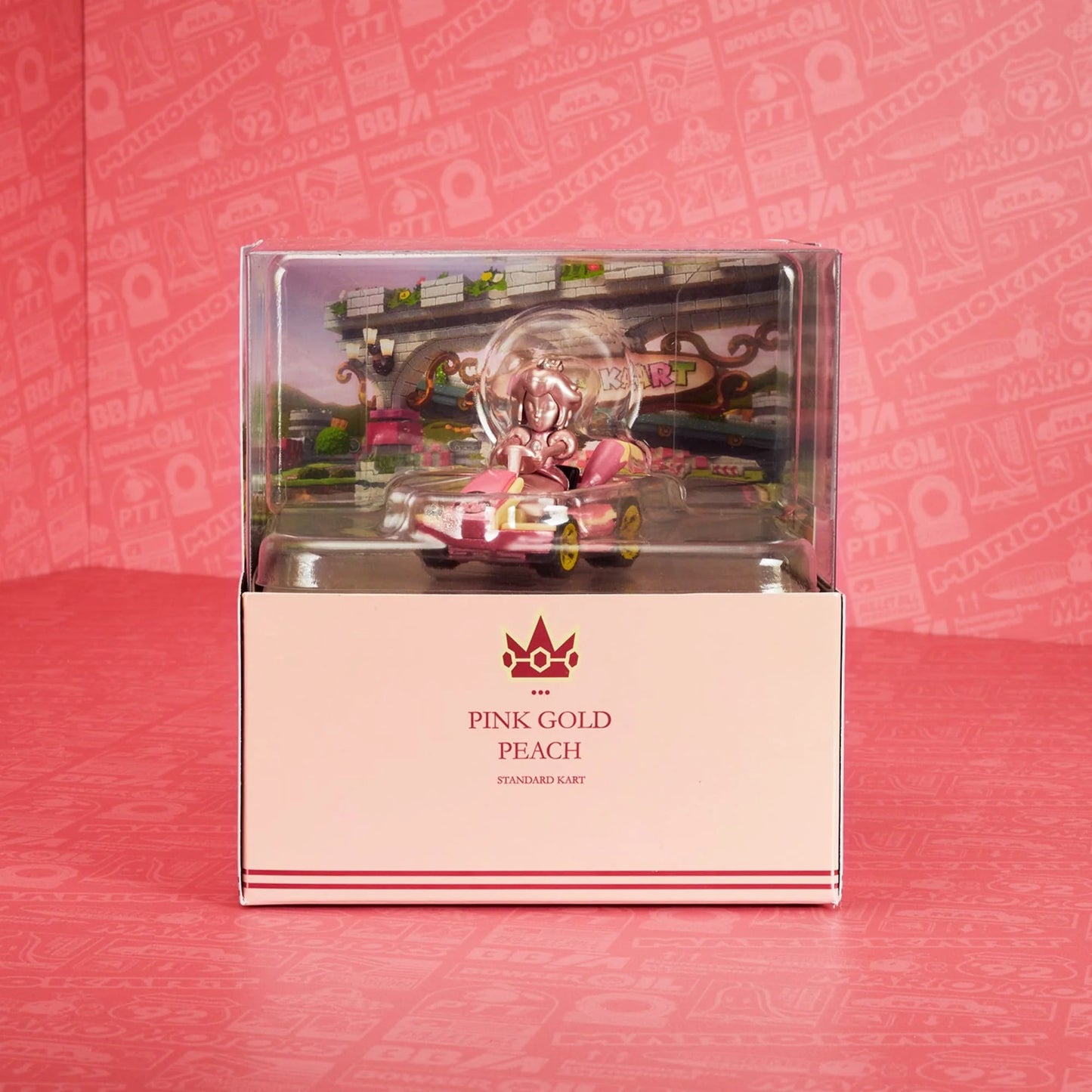 Hot Wheels SDCC Mario Kart Pink Gold Peach