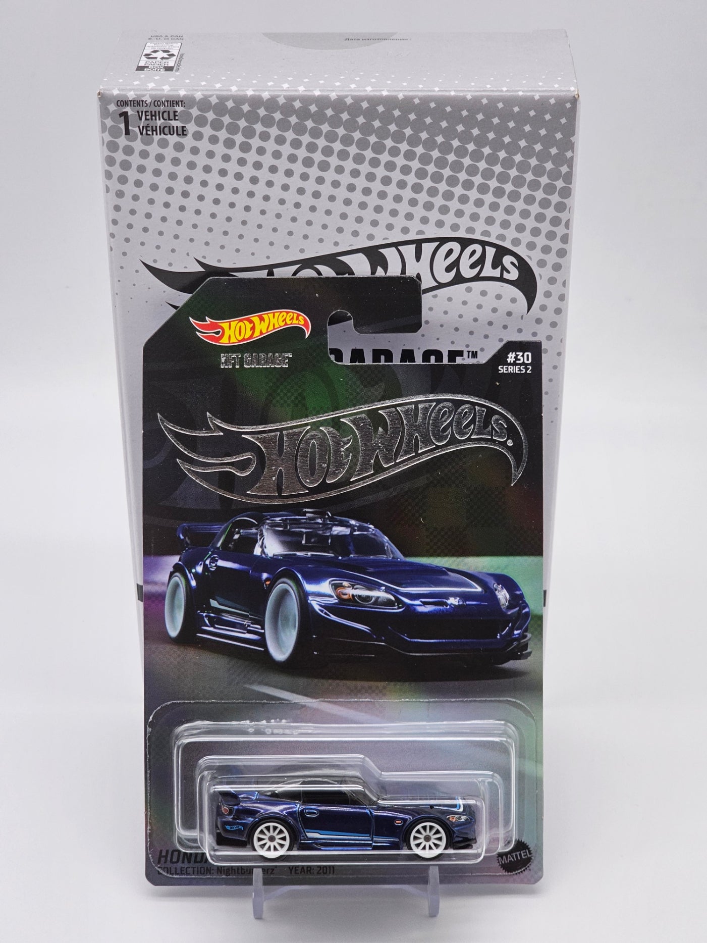 Hot Wheels NFT Garage Honda S2000 Blue Series 2