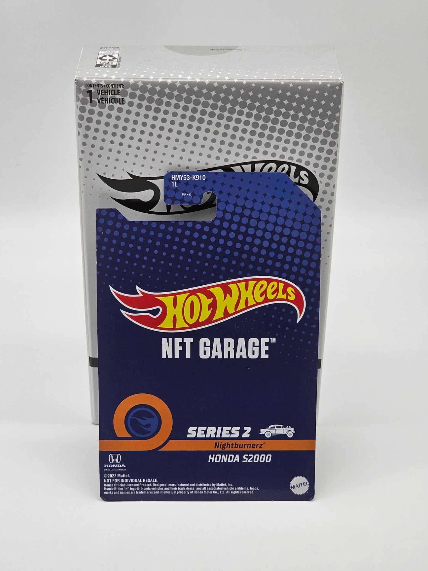 Hot Wheels NFT Garage Honda S2000 Blue Series 2