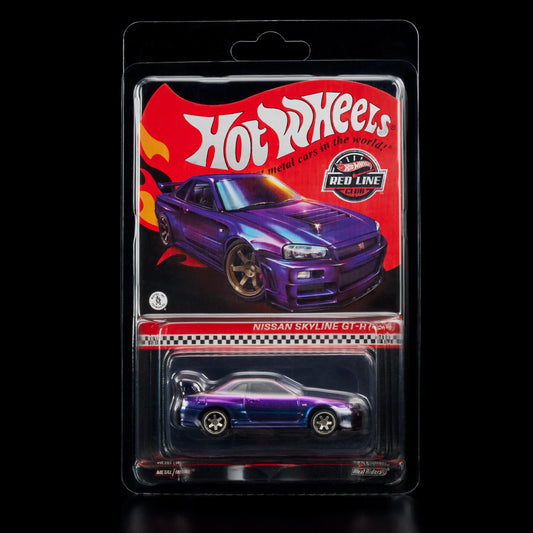 Hot Wheels RLC Exclusive Nissan Skyline GT-R BNR34