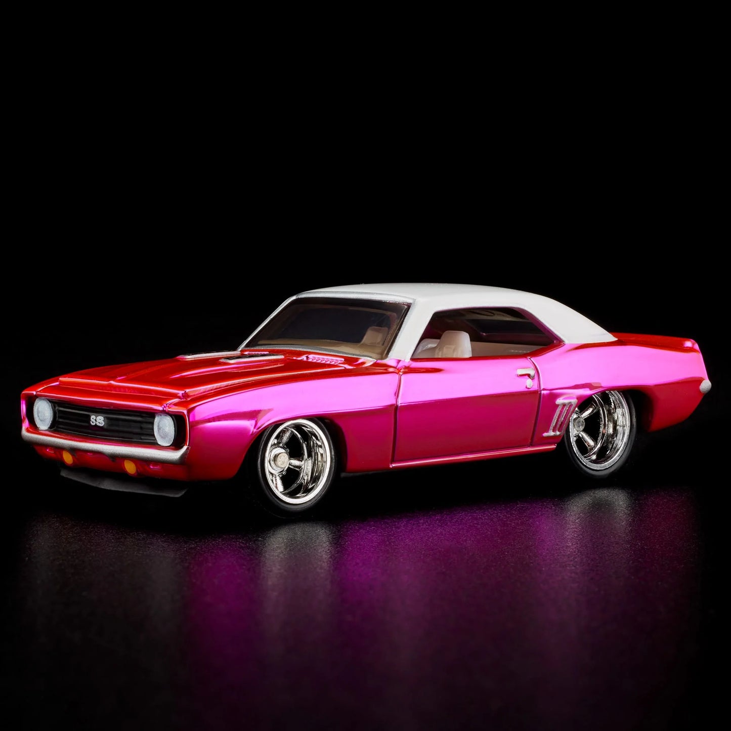 Hot Wheels RLC 1969 Chevy Camaro SS Pink Party