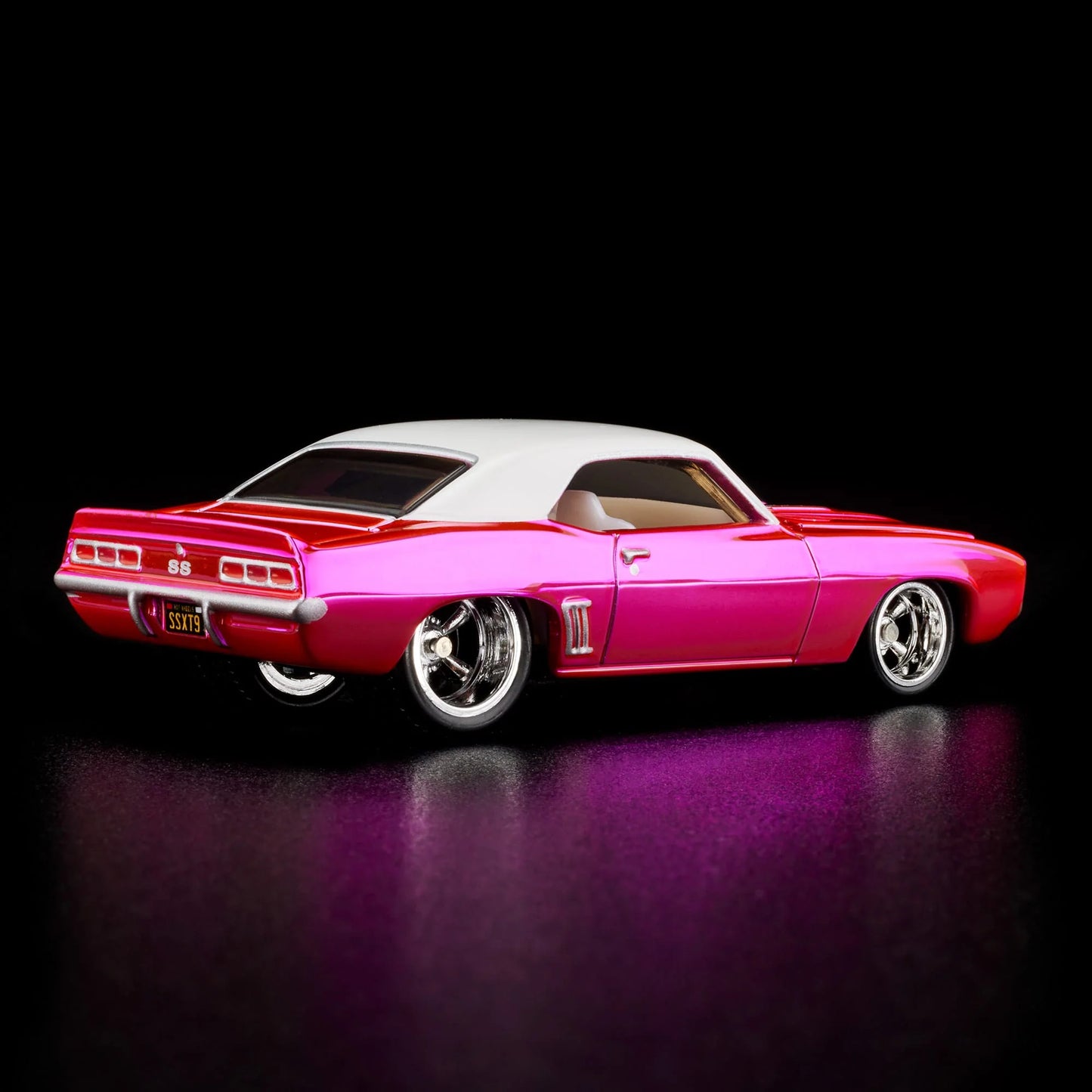 Hot Wheels RLC 1969 Chevy Camaro SS Pink Party