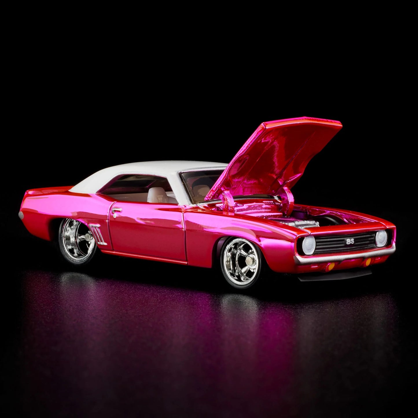 Hot Wheels RLC 1969 Chevy Camaro SS Pink Party