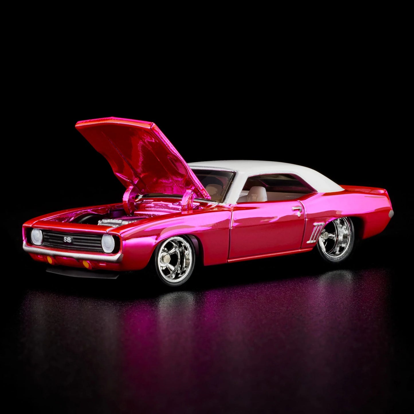 Hot Wheels RLC 1969 Chevy Camaro SS Pink Party