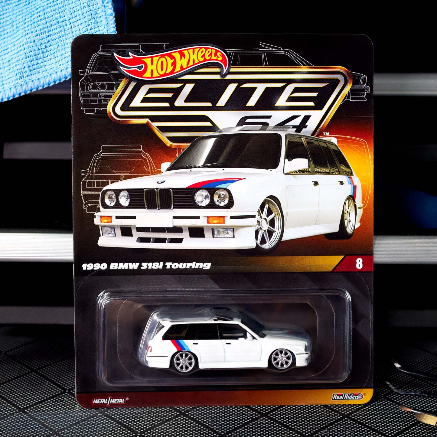 Hot Wheels Elite 64 Elite 64 1990 BMW 318i Touring